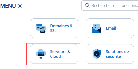 Autre Interface accès à Serveurs & Cloud